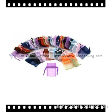 Organza Bags with Logo Ribbon